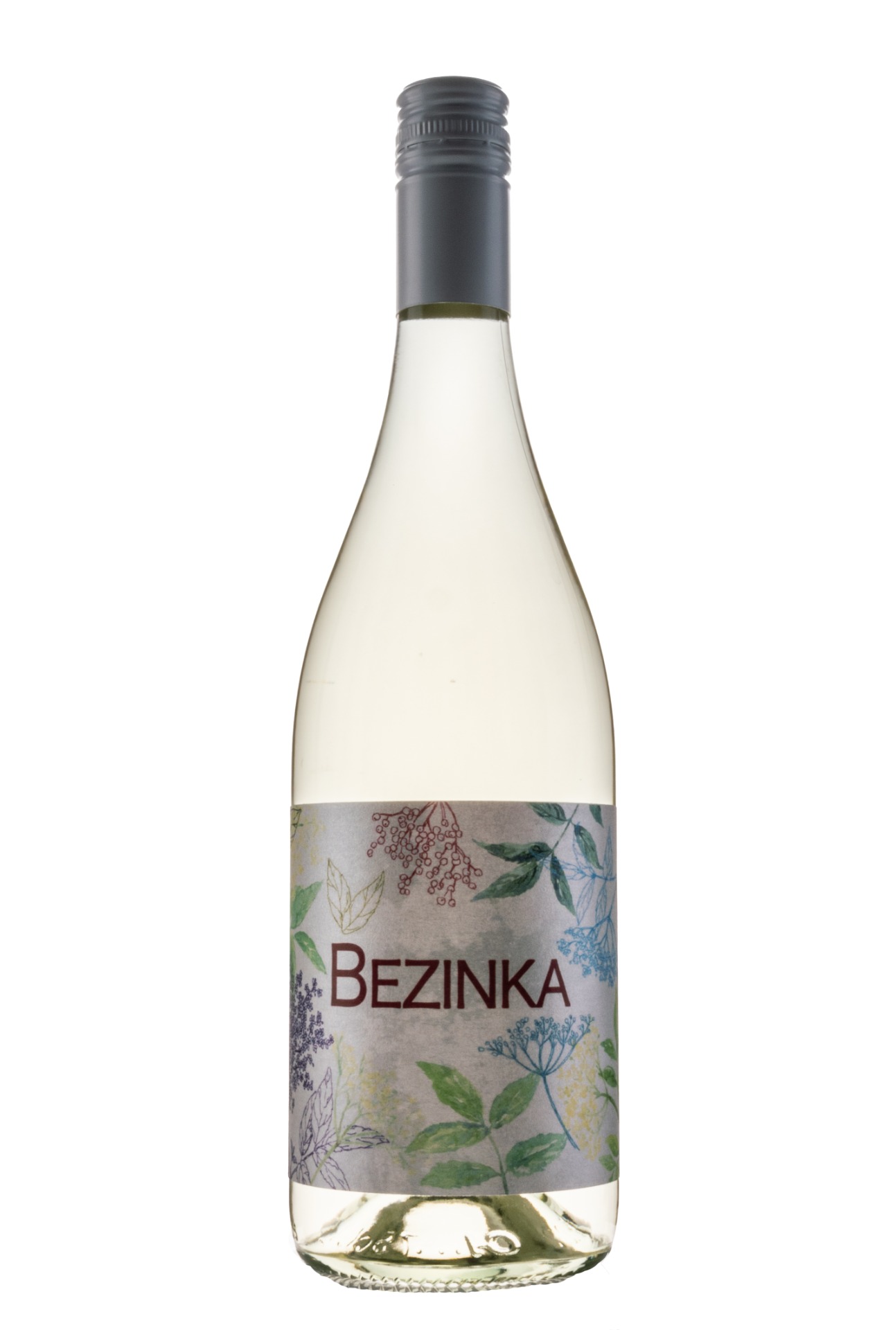 Bezinka, lehce fermentovaný bezový nápoj od Jiřího Uherka.
