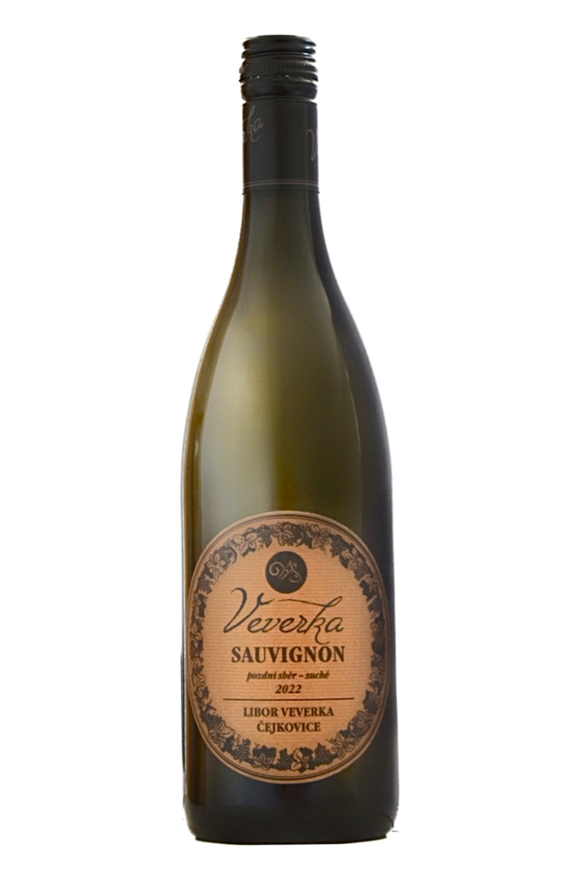 Láhev Sauvignon 2024 od Libora Veverky.